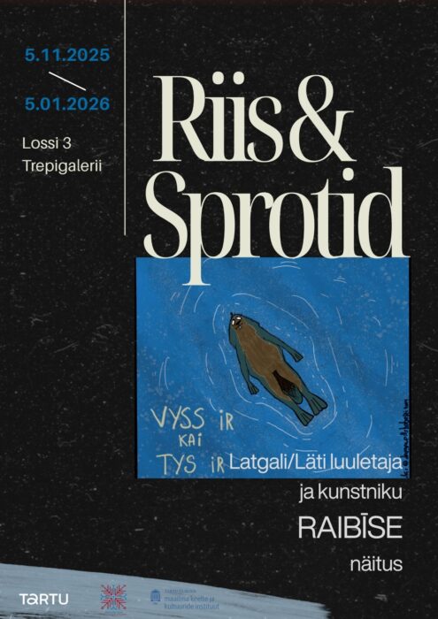 Raibuo izstuode “Rīsi&Šprotes” @ Tartu Universitatis Svešvolūdu i kulturu instituts