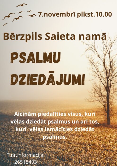 Saļmu dzīduojumi @ Bierzpiļs saīta noms