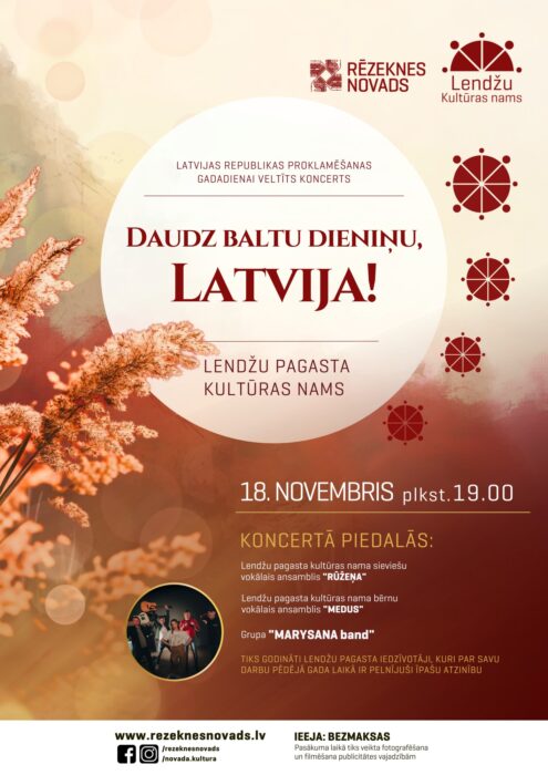 Vaļsts svātku koncerts @ Leņdžu kulturys noms