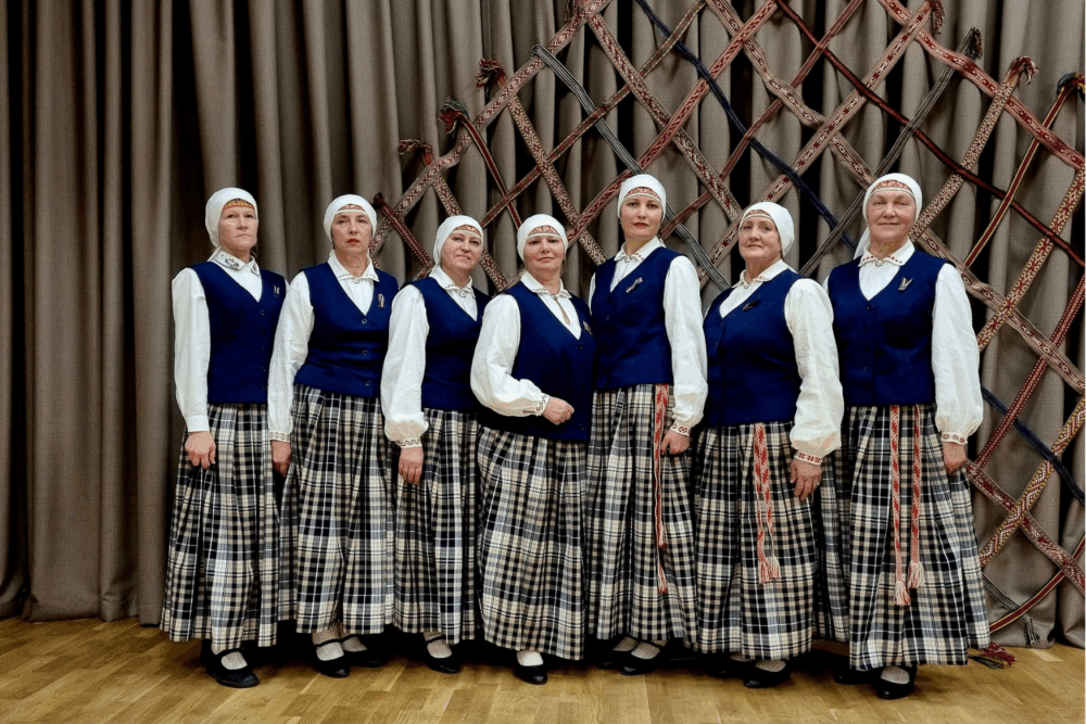 Etnografiskais ansamblis “Aulejis sīvys” svieteis 85 godu jubileju