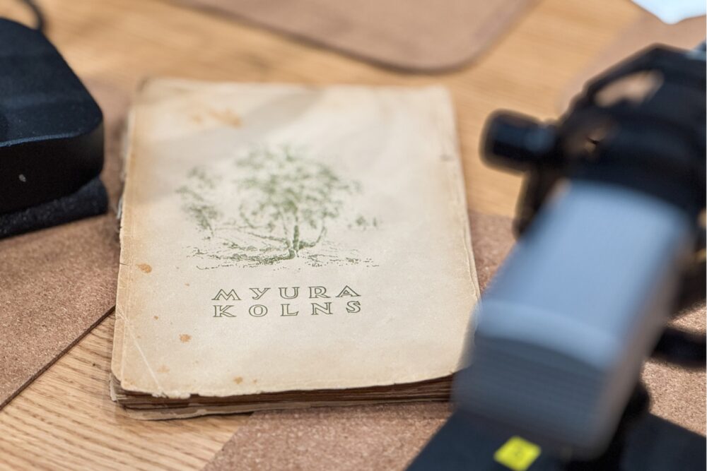 Radeits pyrmuo latgalīšu romana “Myura kolns” radejis īstudiejums