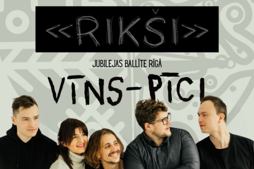 Postfolklorys grupa “Rikši” aicynoj iz jubilejis balleiti Reigā
