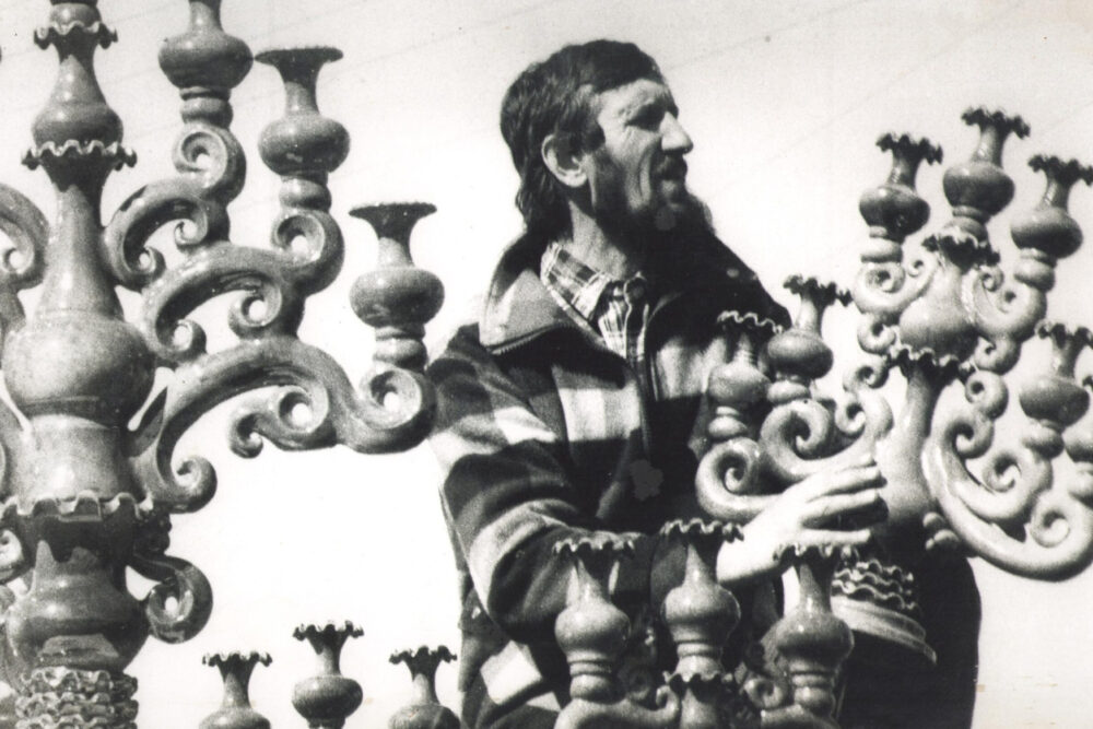 Myužeibā nūguojs keramiks Leonards Vincevičs