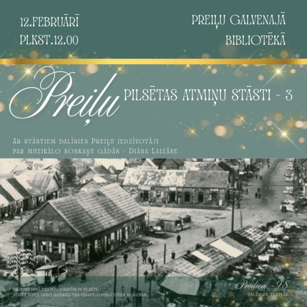 Preiļu piļsātys atmiņu stuosti @ Preiļu Golvonuo biblioteka