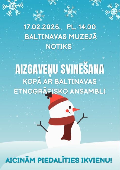 Aizgavieņa svieteišona @ Baļtinovys muzejs