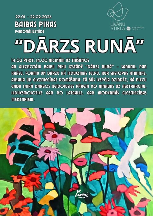 Baibys Pikys izstuode "Dārzs runā" @ Leivuona stykla i amatnīceibys centrys