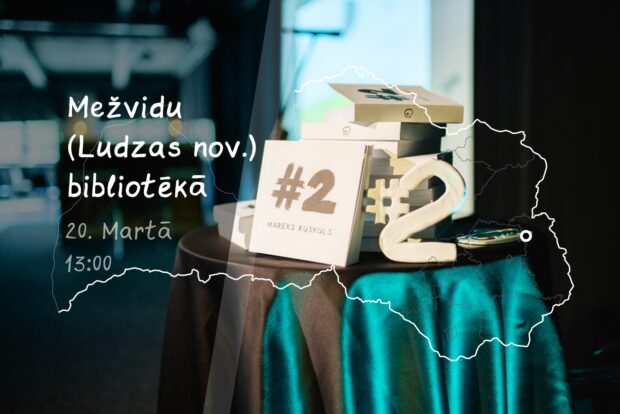 Sasatikšona ar Mareku Ruskulu @ Mežavydu biblioteka