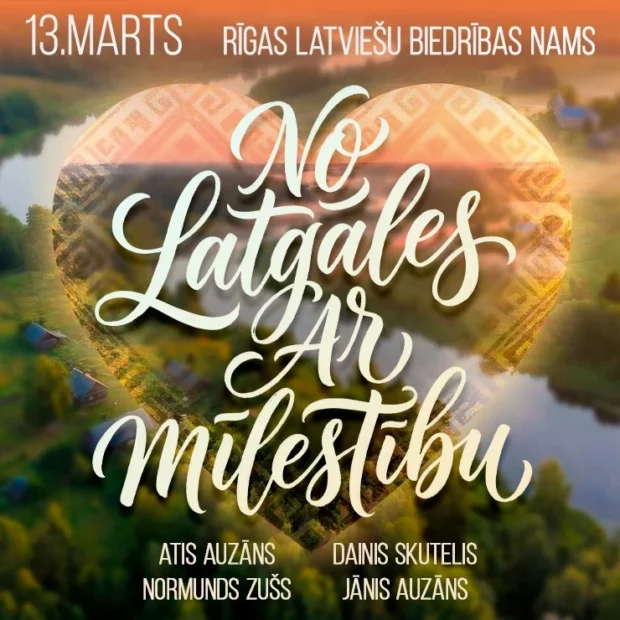 Koncerts "No Latgales ar mīlestību" @ Reigys Latvīšu bīdreibys noms