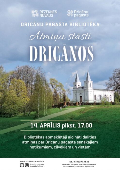 Atmiņu stuosti Drycānūs @ Drycānu pogosta biblioteka