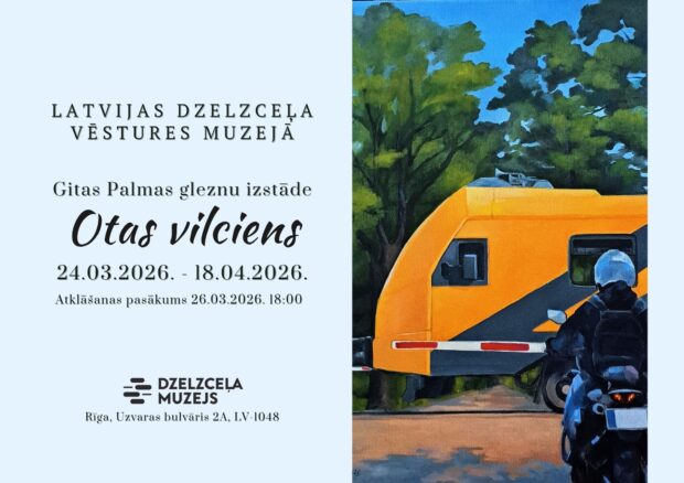 Gitys Palmys izstuodis "Otas vilciens" atkluošona @ Dzeļžaceļa muzejs