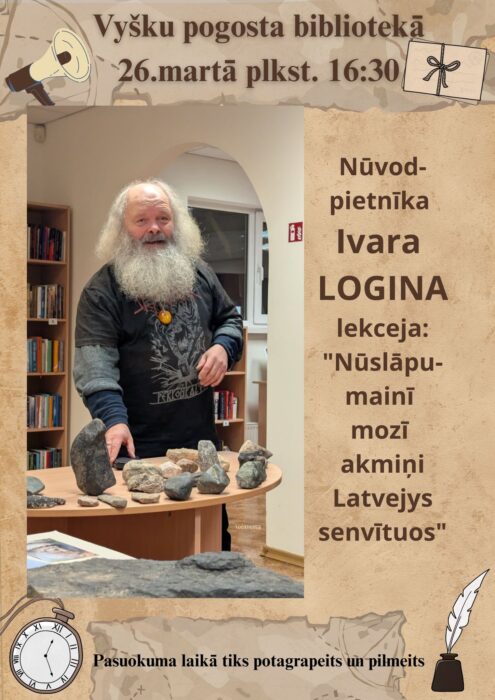 Nūvodpietnīka Ivara Logina lekceja @ Vyšku pogosta biblioteka