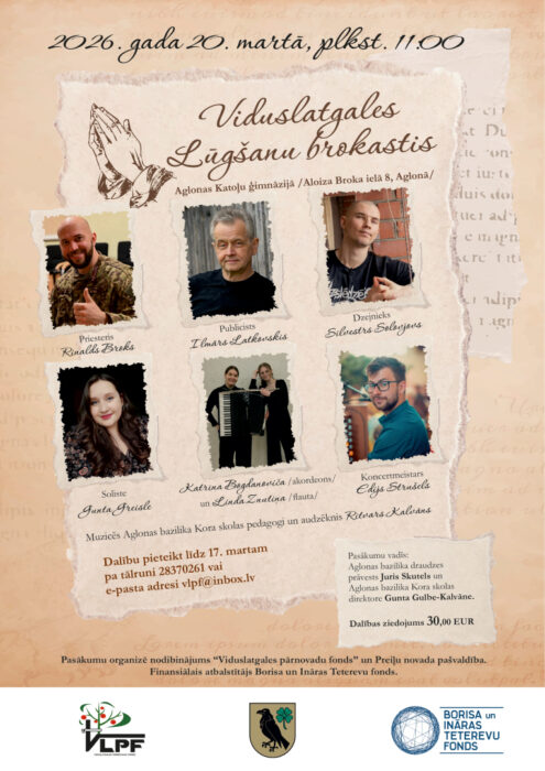 Vydslatgolys lyugšonu reitiškys @ Aglyunys Katuoļu gimnazeja