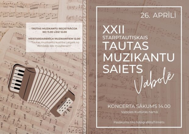 Tautys muzykantu saīts @ Vabalis kulturys noms