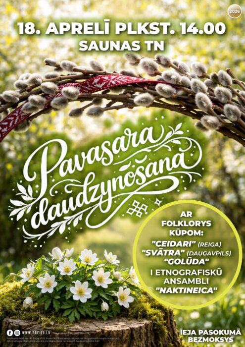 Pavasara daudzynuošona @ Saunys tautys noms