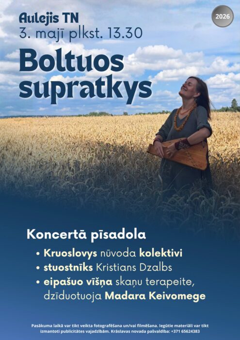 Boltuos supratkys @ Aulejis tautys noms