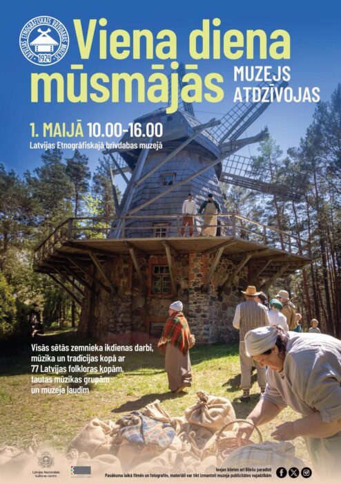 "Viena diena mūsmājās" @ Latvejis Etnografiskais breivdobys muzejs