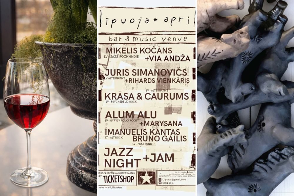 Kulturys īsacejumi nedeļai: vīns veins, taksista stuosti i Pūdnīku dīnys