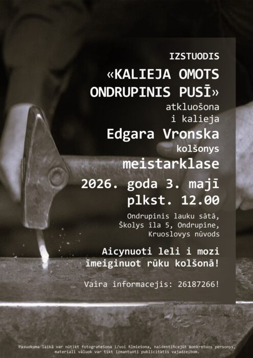 Izstuodis "Kalieja omots Ondrupinis pusē" atkluošona @ Ondrupinis lauku sāta