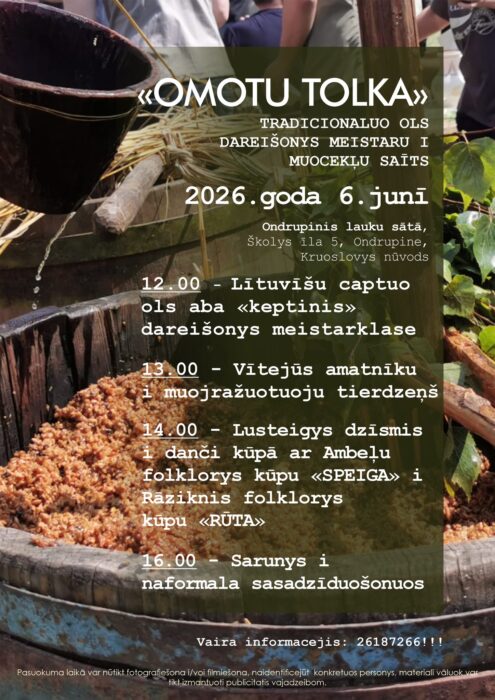 Omotu tolka @ Ondrupinis lauku sāta