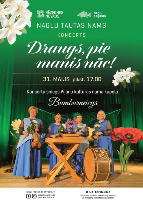 Kapelys "Bumburneicys" koncerts @ Nagļu tautys noms