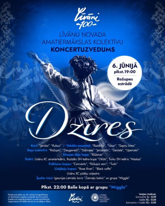 Leivuona nūvoda amatermuokslys kolektivu koncertizvadums "Dzīres" @ Rūžupis estrade