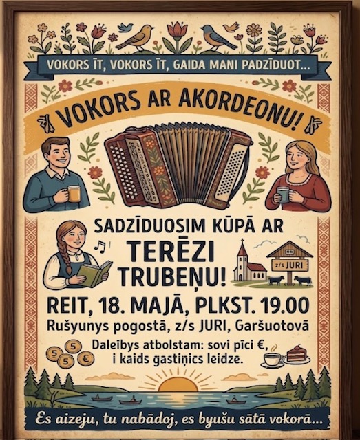Vokors ar akordeonu @ z/s "Juri"